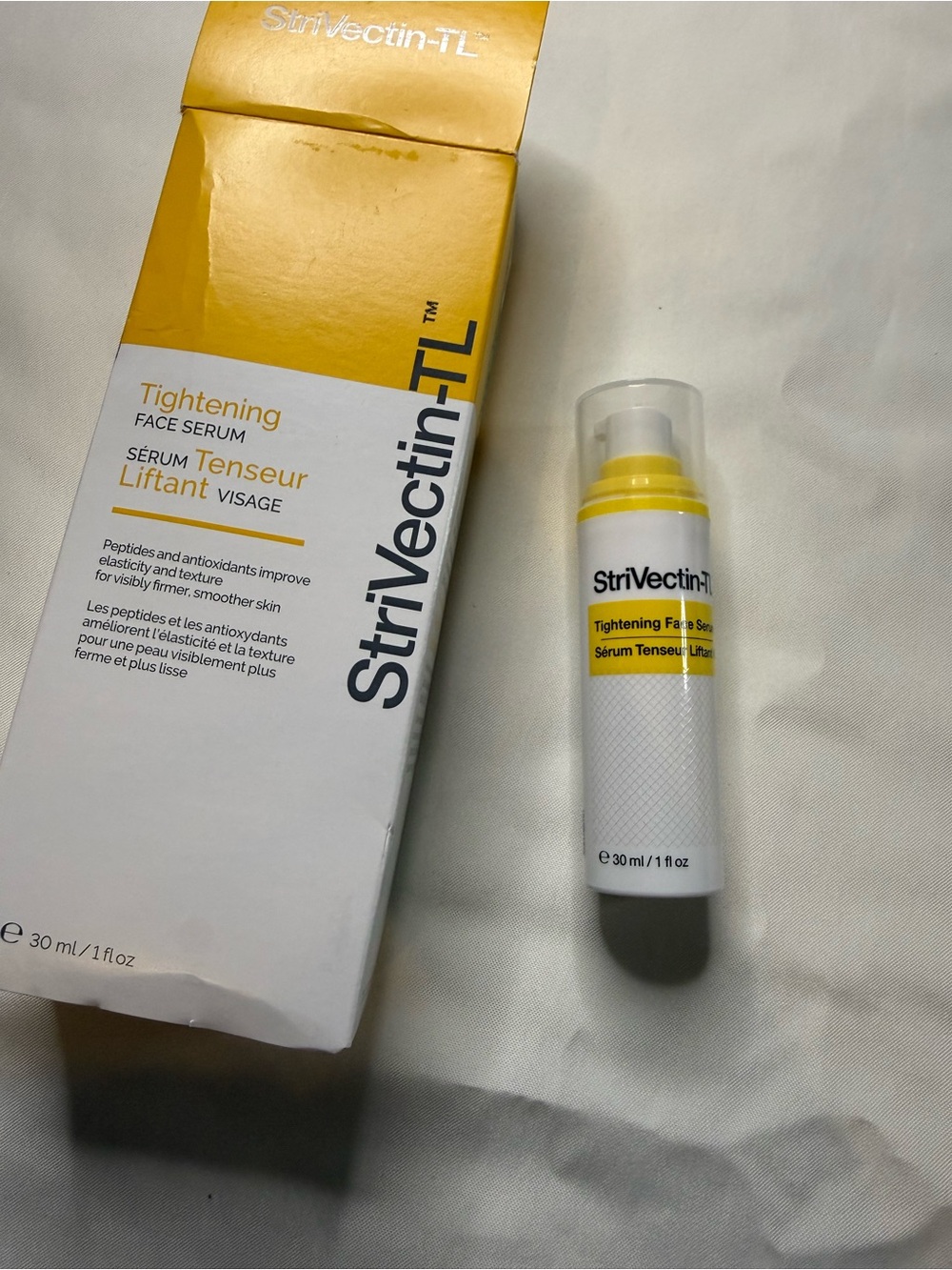 StriVectin Tightening Face Serum — Yellow/White new